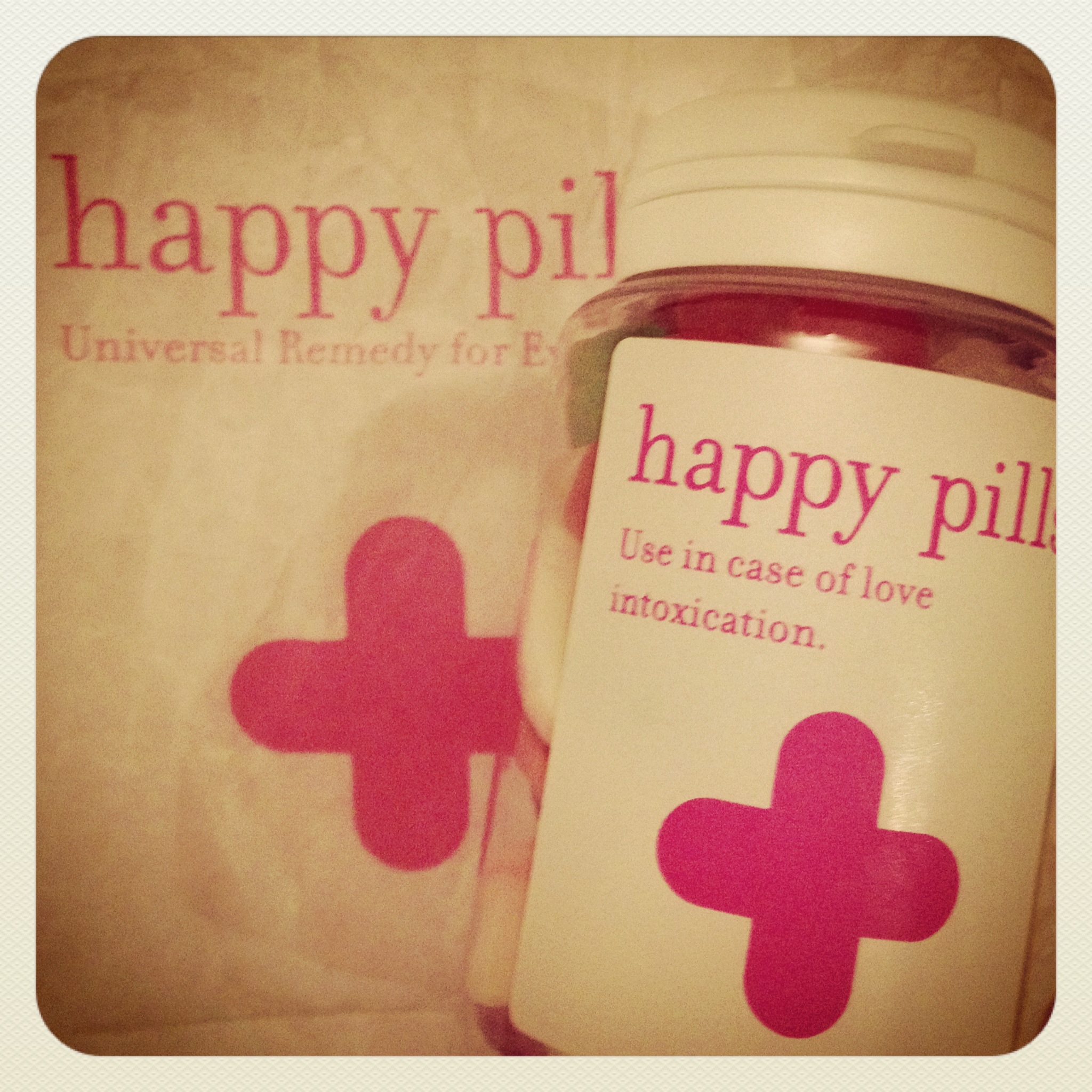 Happy pills - in case of love intoxication