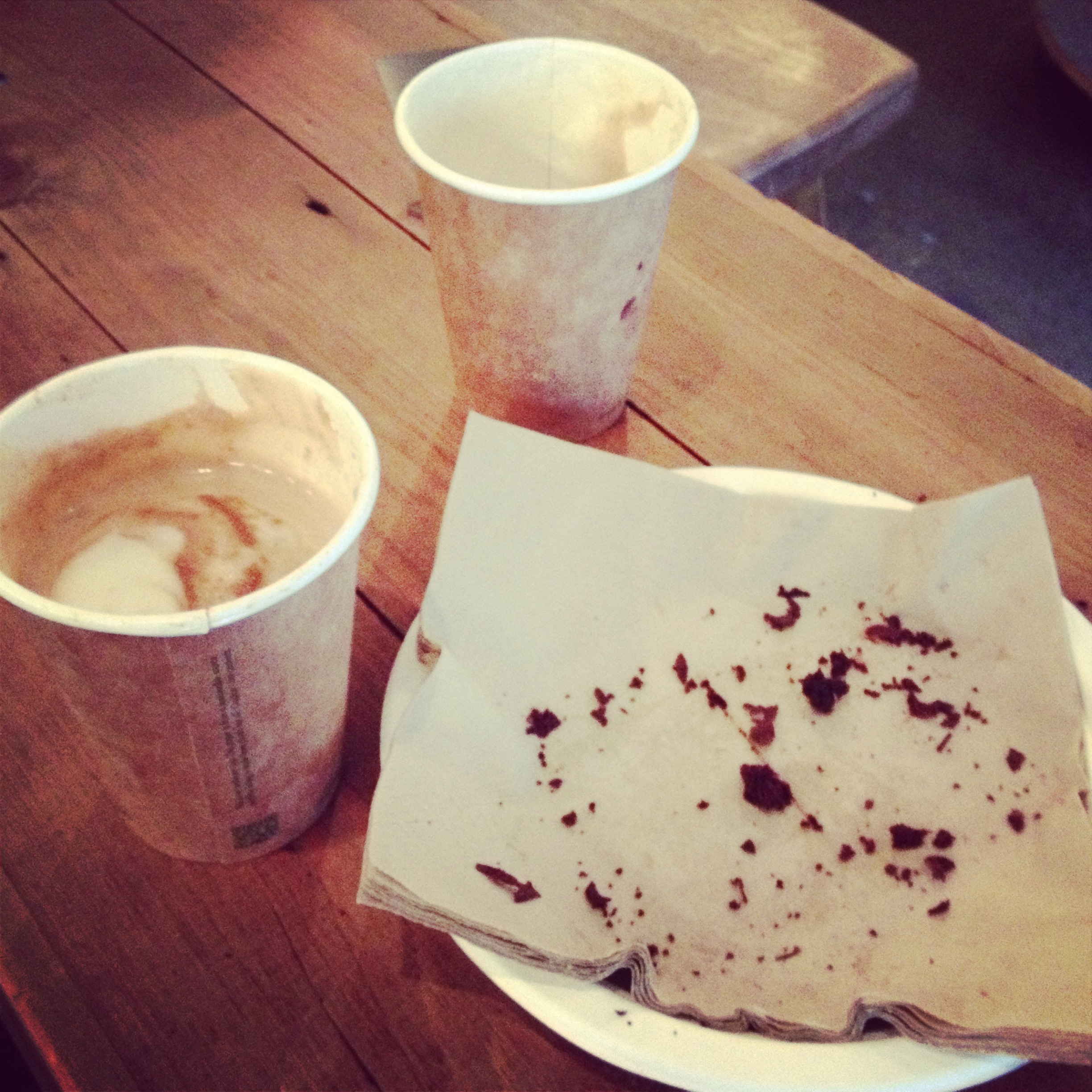 Chocolate cake sweats - monmouth coffee co