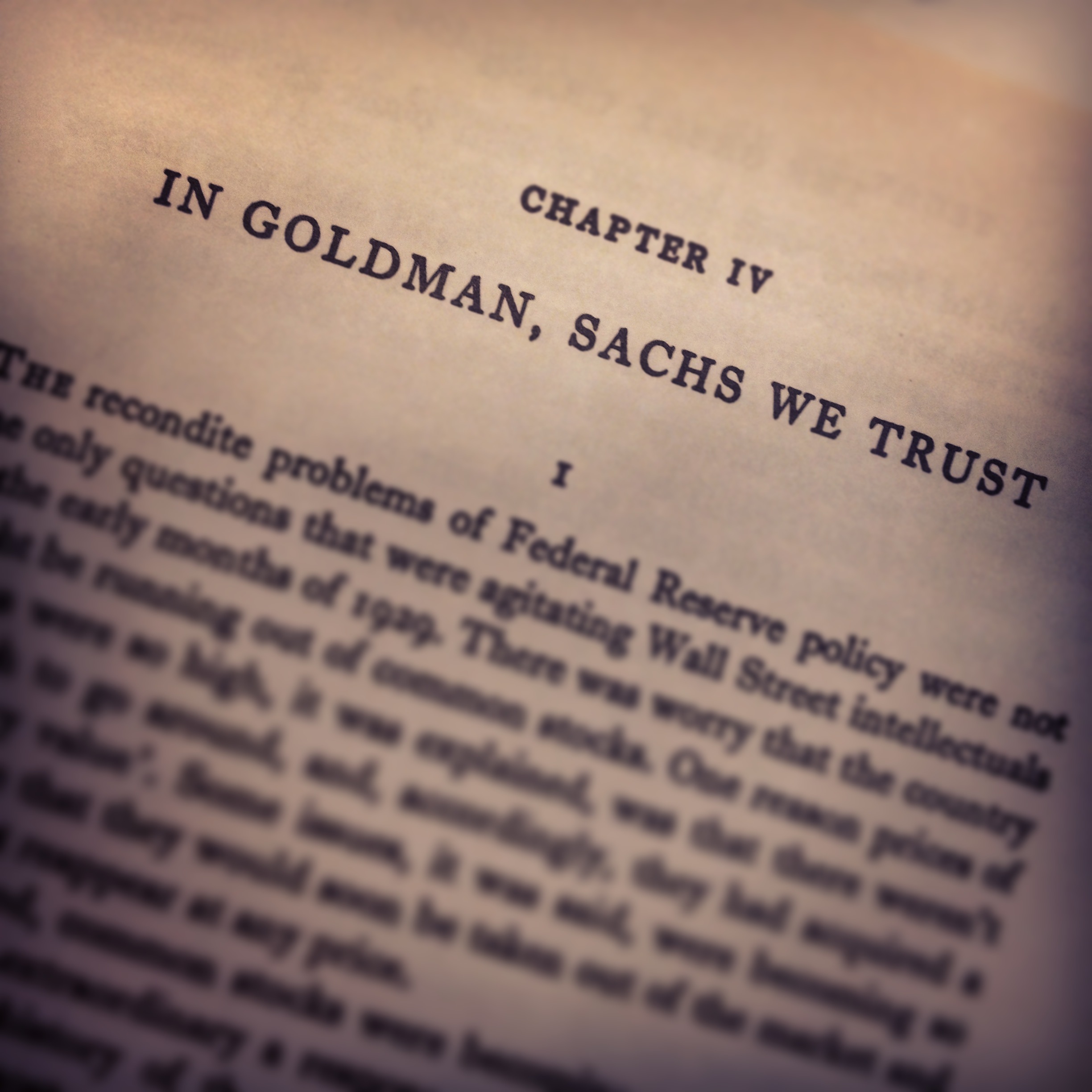 Weightless overdraft - goldman sachs